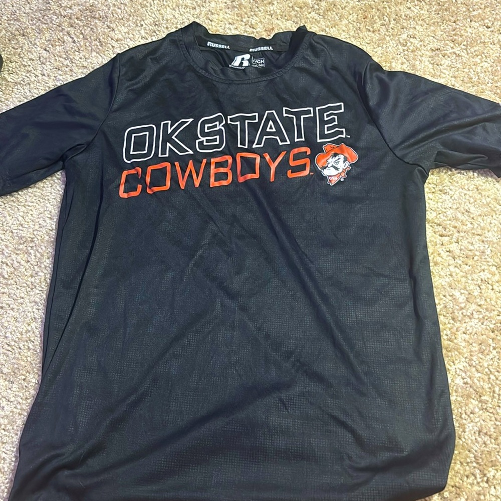 Black OK State Cowboys Shirt